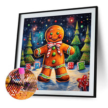 Load image into Gallery viewer, AB Diamond Painting - Full Round - gingerbread Man (40*40CM)
