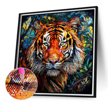 Load image into Gallery viewer, Diamond Painting - Full Round - Tiger Glass Art (40*40CM)
