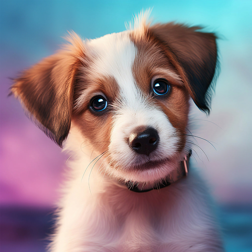 Diamond Painting - Full Round - pet puppy (40*40CM)