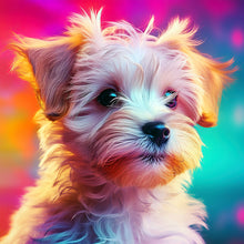 Load image into Gallery viewer, Diamond Painting - Full Round - pet puppy (40*40CM)
