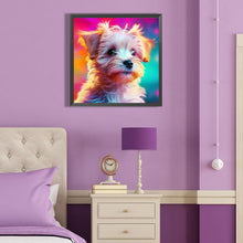 Load image into Gallery viewer, Diamond Painting - Full Round - pet puppy (40*40CM)
