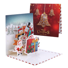 Load image into Gallery viewer, 6PCS Diamond Drawing Card Santa Special Shape Gifts for Family Friends and Lover
