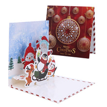 Load image into Gallery viewer, 6PCS Diamond Drawing Card Santa Special Shape Gifts for Family Friends and Lover
