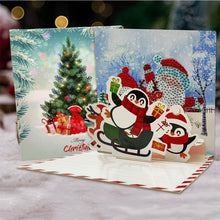 Load image into Gallery viewer, 6PCS Diamond Drawing Card Santa Special Shape Gifts for Family Friends and Lover
