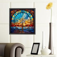 Load image into Gallery viewer, Diamond Painting - Full Round - mountain river glass art (40*40CM)
