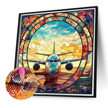 Load image into Gallery viewer, Diamond Painting - Full Round - mountain river glass art (40*40CM)
