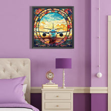 Load image into Gallery viewer, Diamond Painting - Full Round - mountain river glass art (40*40CM)
