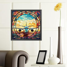 Load image into Gallery viewer, Diamond Painting - Full Round - mountain river glass art (40*40CM)
