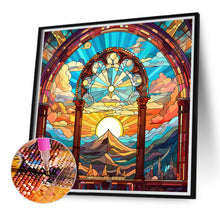 Load image into Gallery viewer, Diamond Painting - Full Round - mountain river glass art (40*40CM)
