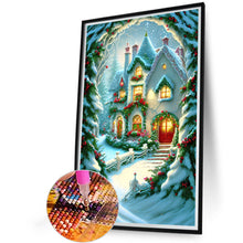 Load image into Gallery viewer, Diamond Painting - Full Round - Igloo and carriage (40*60CM)
