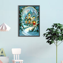 Load image into Gallery viewer, Diamond Painting - Full Round - Igloo and carriage (40*60CM)
