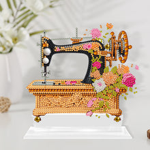 Load image into Gallery viewer, 5D DIY Crystal Painting Desktop Kit Sewing Machine for Home Office Desktop Decor
