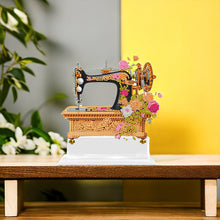 Load image into Gallery viewer, 5D DIY Crystal Painting Desktop Kit Sewing Machine for Home Office Desktop Decor
