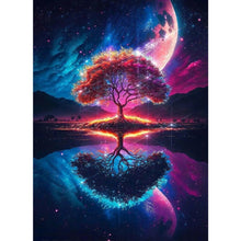 Load image into Gallery viewer, Diamond Painting - Full Round - Four Seasons Tree of Life (40*55CM)
