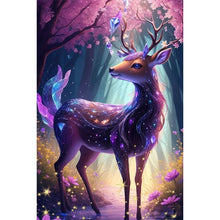 Load image into Gallery viewer, Diamond Painting - Full Round - glowing deer (40*60CM)
