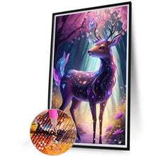 Load image into Gallery viewer, Diamond Painting - Full Round - glowing deer (40*60CM)
