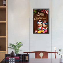 Load image into Gallery viewer, Diamond Painting - Full Round - mickey mouse for christmas (30*50CM)
