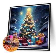 Load image into Gallery viewer, Diamond Painting - Full Round - winter christmas tree (40*40CM)
