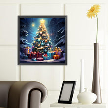 Load image into Gallery viewer, Diamond Painting - Full Round - winter christmas tree (40*40CM)
