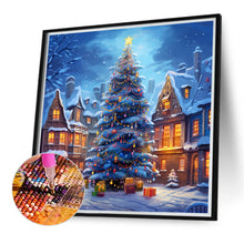 Load image into Gallery viewer, Diamond Painting - Full Round - winter christmas tree (40*40CM)
