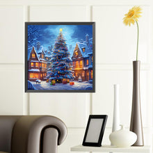 Load image into Gallery viewer, Diamond Painting - Full Round - winter christmas tree (40*40CM)
