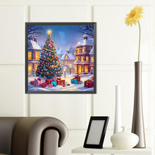 Load image into Gallery viewer, Diamond Painting - Full Round - winter christmas tree (40*40CM)
