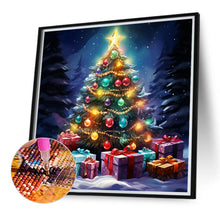 Load image into Gallery viewer, Diamond Painting - Full Round - winter christmas tree (40*40CM)
