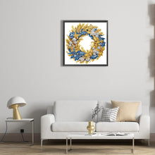 Load image into Gallery viewer, Diamond Painting - Partial Special Shaped - Christmas wreath (30*30CM)

