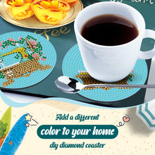 Load image into Gallery viewer, Diamond Painting Art Coaster Kit Acrylic Round with Holder (6pcs Sewing Machine)
