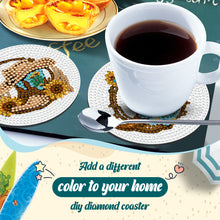 Load image into Gallery viewer, Diamond Painting Art Coaster Kit Acrylic Round with Holder (6pcs Chelsea Boots)
