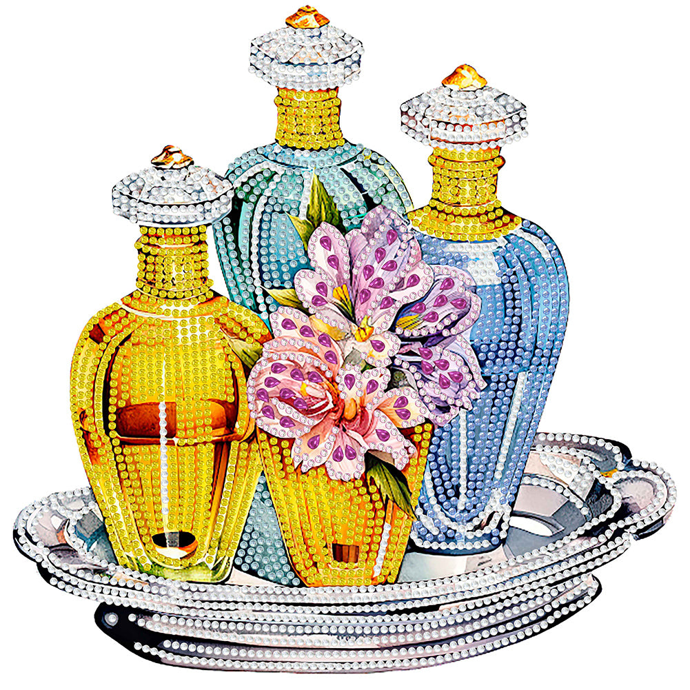 Diamond Painting - Partial Special Shaped - exquisite perfume (30*30CM)