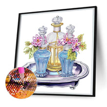 Load image into Gallery viewer, Diamond Painting - Partial Special Shaped - exquisite perfume (30*30CM)
