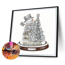 Load image into Gallery viewer, 4pcs Diamond Painting Set - Christmas snowman (30*30CM)
