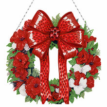 Load image into Gallery viewer, Special Shaped Crystal Painting Wreath Kit DIY Full Drill Garland (#1)
