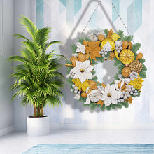 Load image into Gallery viewer, Special Shaped Crystal Painting Wreath Kit DIY Full Drill Garland (#2)
