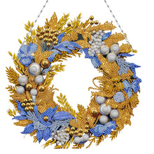 Load image into Gallery viewer, Special Shaped Crystal Painting Wreath Kit DIY Full Drill Garland (#4)

