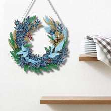 Load image into Gallery viewer, Special Shaped Crystal Painting Wreath Kit DIY Full Drill Garland (#5)
