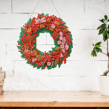 Load image into Gallery viewer, Special Shaped Crystal Painting Wreath Kit DIY Full Drill Garland (#6)
