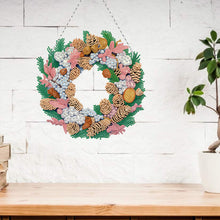 Load image into Gallery viewer, Special Shaped Crystal Painting Wreath Kit DIY Full Drill Garland (#8)
