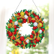 Load image into Gallery viewer, Special Shaped Crystal Painting Wreath Kit DIY Full Drill Garland (#12)
