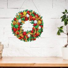 Load image into Gallery viewer, Special Shaped Crystal Painting Wreath Kit DIY Full Drill Garland (#12)

