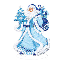 Load image into Gallery viewer, 5D DIY Diamond Art Table Decor Guardian Snowman Christmas Decor Embrace Snowman
