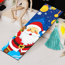 Load image into Gallery viewer, 2PCS Christmas Diamond Drawing Bookmarks Special Shape Crystal Painting Bookmark
