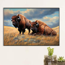 Load image into Gallery viewer, Diamond Painting - Full Round - consume cattle (60*40CM)
