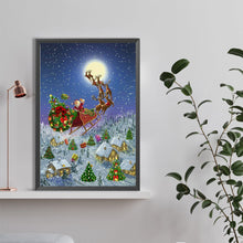 Load image into Gallery viewer, Diamond Painting - Full Round - Santa sleigh (40*60CM)
