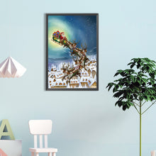 Load image into Gallery viewer, Diamond Painting - Full Round - Santa sleigh (40*60CM)
