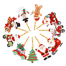 Load image into Gallery viewer, 20/30PCS Diamond Drawing Hanging Ornament Kit Bat Halloween Xmas Decor Snowflake
