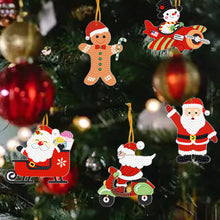 Load image into Gallery viewer, 20/30PCS Diamond Drawing Hanging Ornament Kit Bat Halloween Xmas Decor Snowflake
