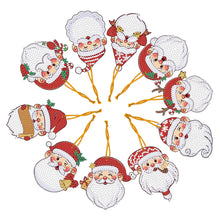 Load image into Gallery viewer, 20/30PCS Diamond Drawing Hanging Ornament Kit Bat Halloween Xmas Decor Snowflake
