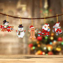 Load image into Gallery viewer, 20/30PCS Diamond Drawing Hanging Ornament Kit Bat Halloween Xmas Decor Snowflake
